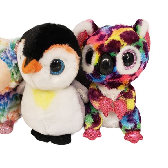 Ty Beanie Boos Bundle Halloween Cat Potion Kangaroo Kipper Plush Toys - Picture 2 of 16